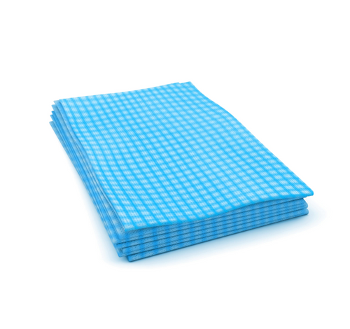 Cascades Pro 12" x 24" Blue Foodservice Wipers - 200 pcs
