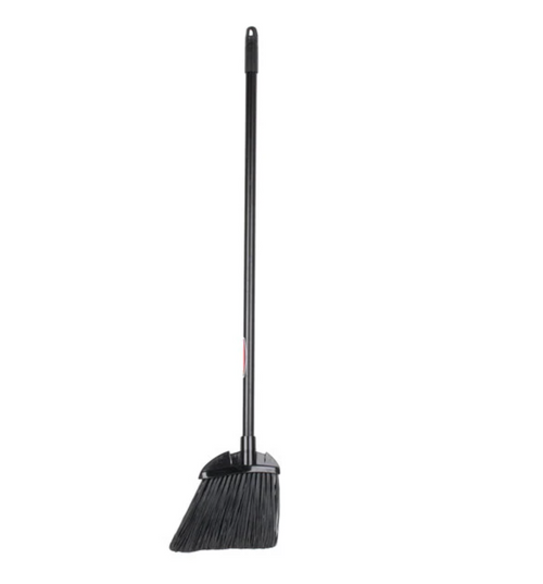Rubbermaid Lobby Broom Black w/ Handle - 1 ea