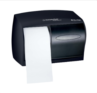 Scott Essential, Coreless Bath Tissue Dispenser, Black - 1 unit