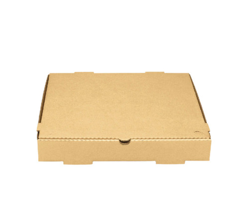 Pizza Box,  14''x14''x1 5/8'', Short,  Kraft - 50 pcs