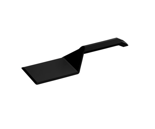 10" Black Disposable Spatula - 48 pcs