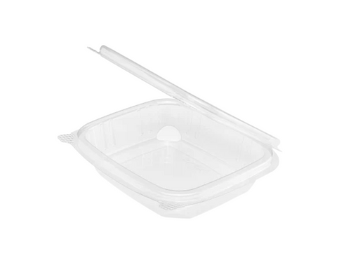 Hinged Deli Container with Lid 8 oz PET - 200 pcs