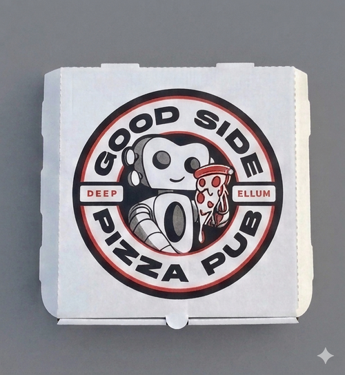 16" Good Side Pizza Box - 50 pcs