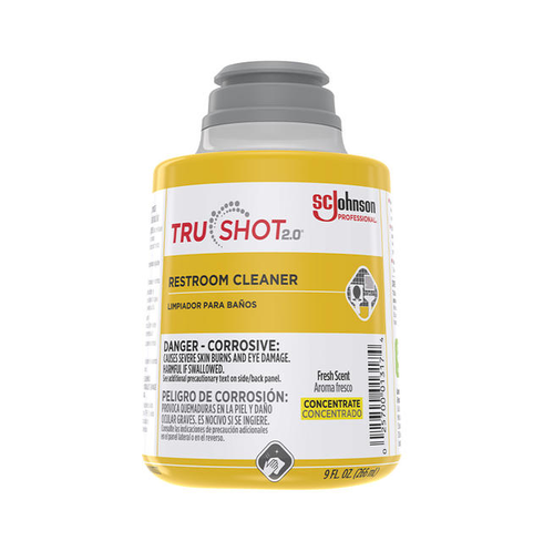 SC Johnson Professional TruShot 2.0 Restroom Cleaner 9 oz Concentrate - 4 Pcs