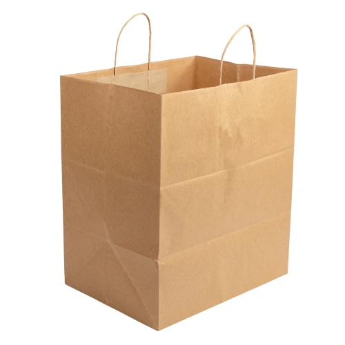 Kraft Paper Shopping Bags, 14" x 10" x 15.75" Kraft 200 pcs