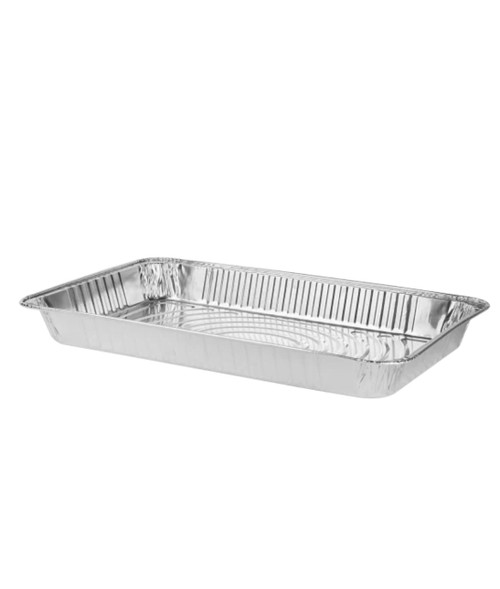 Alum Foil Medium Depth Steam Table Pans, Full Size, Standard - 50 pcs