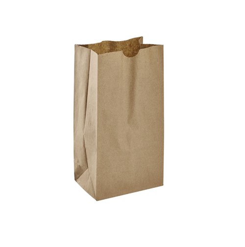 Paper Bag, 4 lb, Kraft - 2,000 pcs