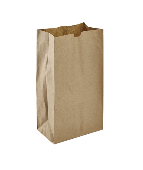 Paper Bag, 6 lb, Kraft - 2,000 pcs