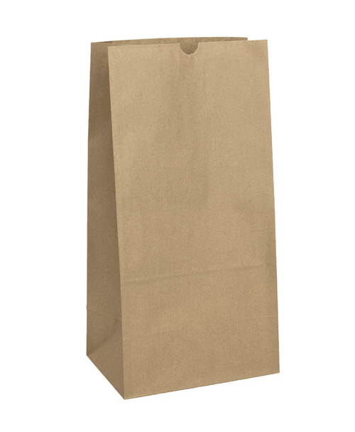 Paper Bag, 20 lb, Kraft - 500 pcs