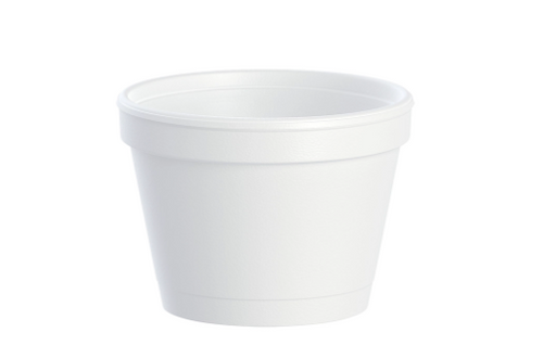 4 oz EPS Foam Food Container, White, Dart - 1000 pcs