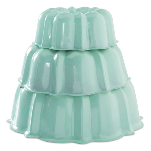 Tiered Bundt 3 Piece Set 26.5 x 26.5 x 13.5cm Tiered Bundt 3 Piece Set 26.5 x 26.5 x 13.5cm