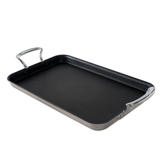 2 Burner High Sided Griddle 50 x 29.5 x 3.5cm 2 Burner High Sided Griddle 50 x 29.5 x 3.5cm