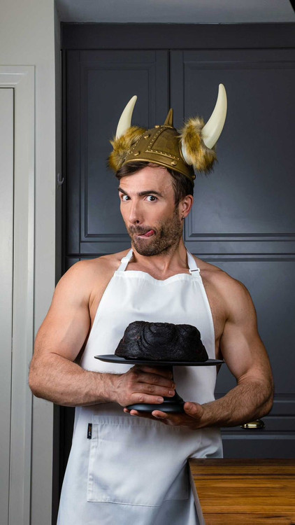 Black Forest Bund with Cheesecake Filling