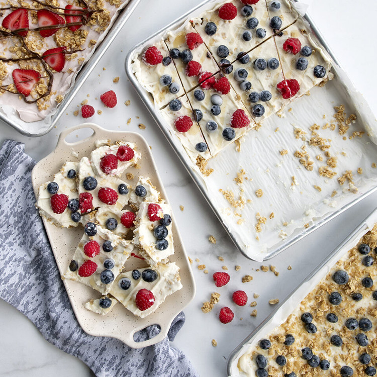 Sheet Pan Yogurt Bark