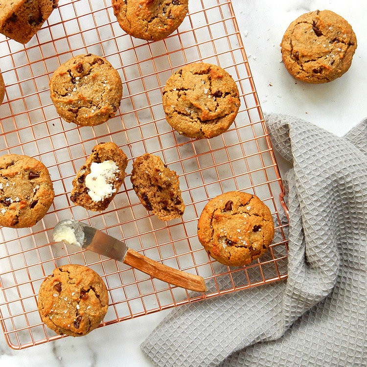 Tahini Spice Banana Muffins