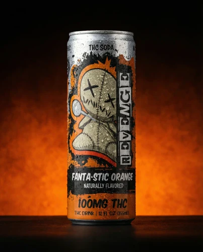 Revenge - D9 THC Soda - 100mg