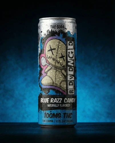 Revenge - D9 THC Soda - 100mg