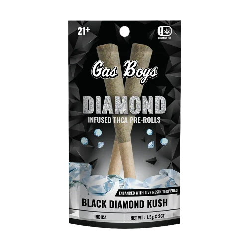 Gas Boys - Diamond Infused THC-A Preroll - 1.5g - 2 Count