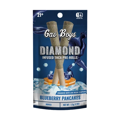 Gas Boys - Diamond Infused THC-A Preroll - 1.5g - 2 Count