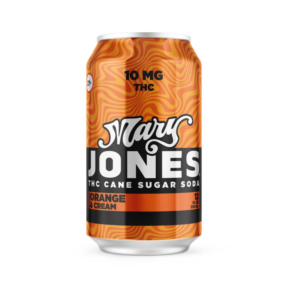 Mary Jones - D9 Hemp Infused Soda- 12oz - 10mg