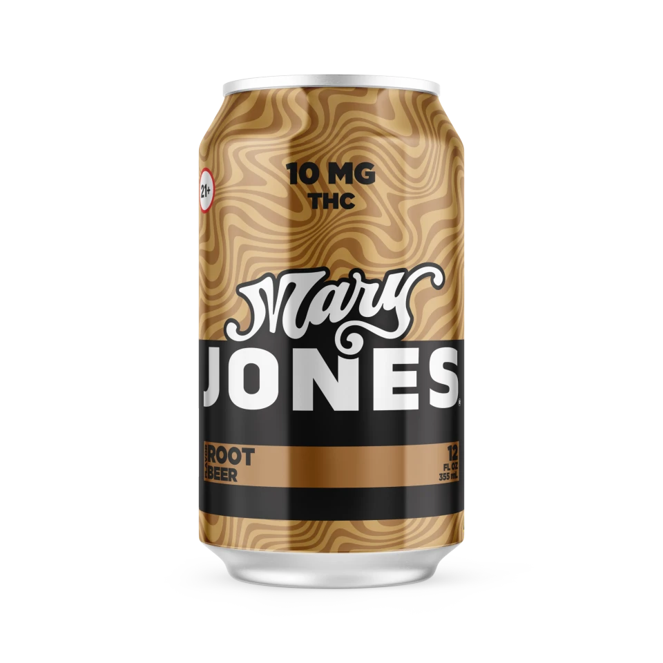 Mary Jones - D9 Hemp Infused Soda- 12oz - 10mg