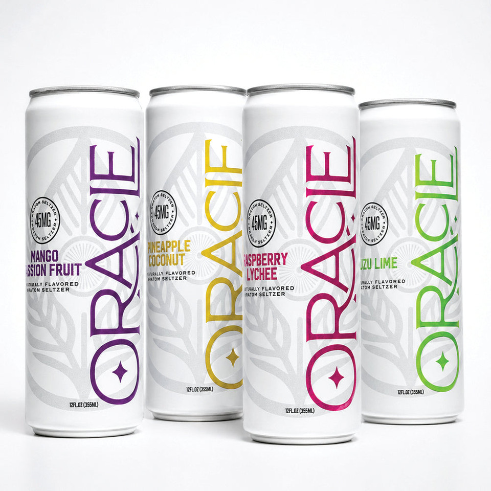 Oracle Organix - Kratom Seltzer - 12oz - 45mg