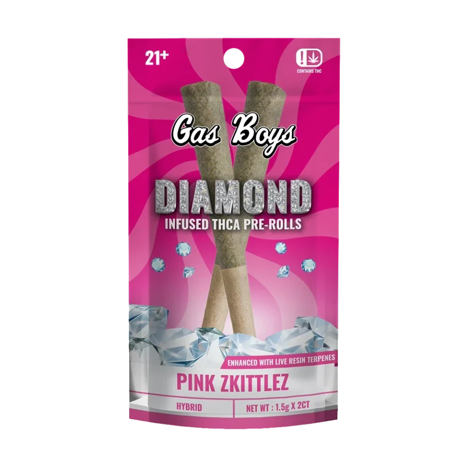 Gas Boys - Diamond Infused THC-A Preroll - 1.5g - 2 Count