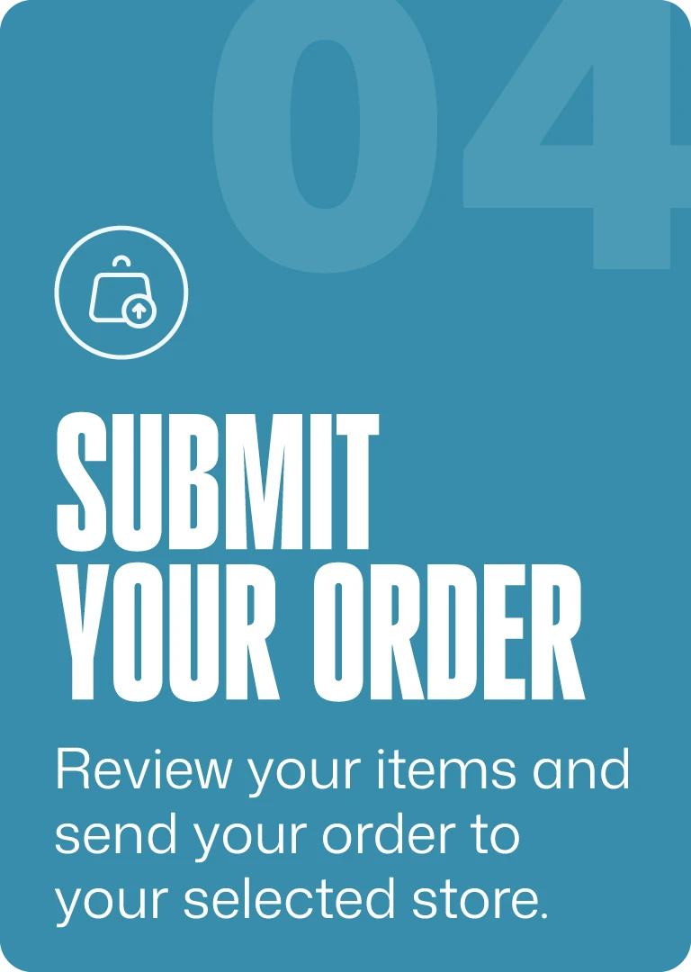 Submit your order