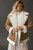 Camel Faux Suede Shearling Coat with Front Pockets and Basic Collar
