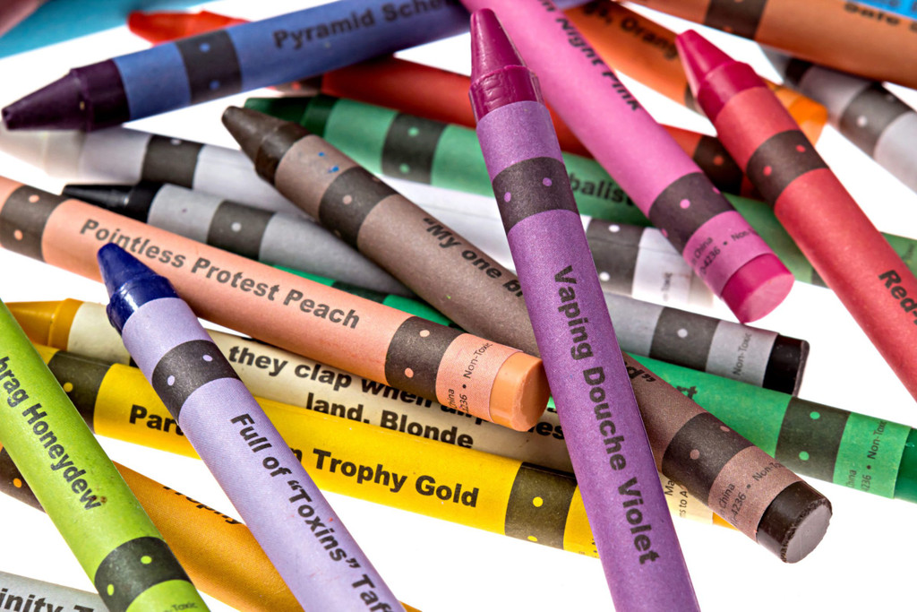 Wholesale Offensive Crayons: Porn Pack Edition for your store
