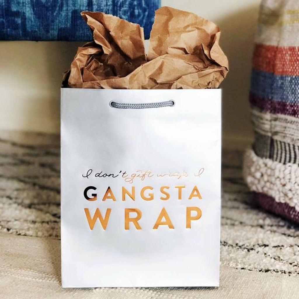 Gangsta Wrap Gift Bag
