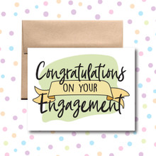 Congrats on Your Engagement Card