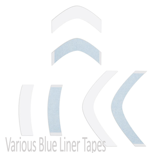 Various Blue Liner Contour Lace Hairpiece Tapes Various Blue Liner Contour Lace Hairpiece Tapes