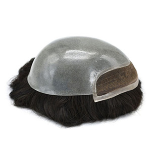 Pre-made Stock System thin poly skin lace front