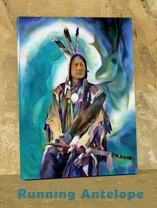 Running Antelope Gallery Wrap Limited Edition Running Antelope Gallery Wrap Limited Edition