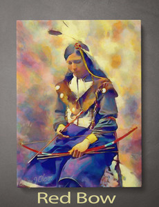 Red Bow Gallery Wrapped Canvas Limited Edition Red Bow Gallery Wrapped Canvas Limited Edition