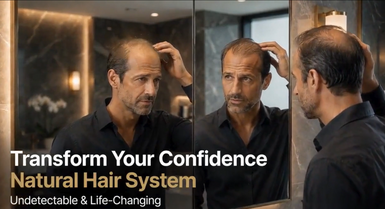 Hair loss doesn’t just change your look—it changes how you feel when you step into a room