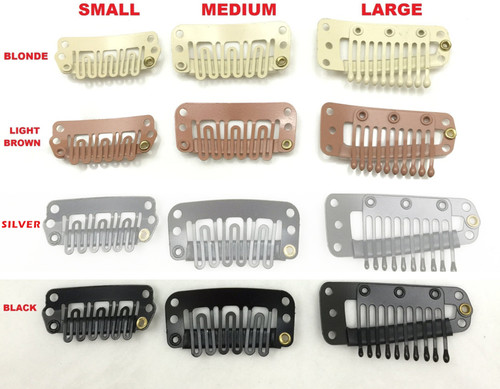 Hairpiece Clip Combs
