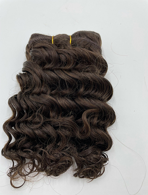 Last chance to grab our best deal! The Divine deep wave weft, made of 100% human hair, in an elegant color #4. For just $39.00, transform your look with added volume and length. Only 1 left in stock!