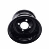 605173 WHEEL 8X5.38 4X4.0 BLK Hustler Original Part