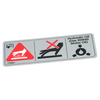 779280 - DECAL HOT & HYD OIL - Image 1