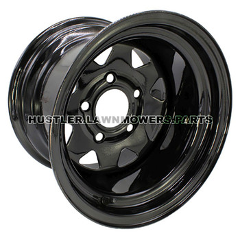 607536 - WHL 12X8.50 5X4.5 BLK - Hustler - Image 1