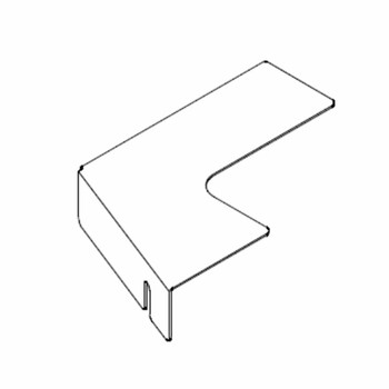 110729 RIGHT HAND PULLEY COVER 36 IN TS Hustler
