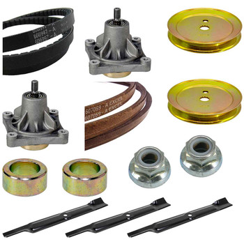 Complete Deck Moving Parts Maintenance Kit For Hustler Dash XD 42" Model 940759