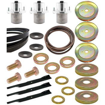 Complete Deck Moving Parts Maintenance Kit For Hustler FasTrak 60" Model 941781