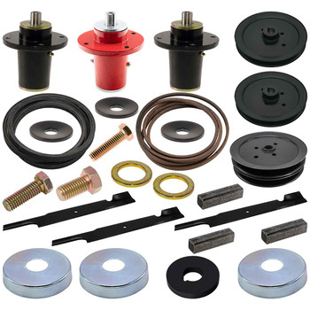 Complete Deck Moving Parts Maintenance Kit For Hustler Super Z 72" Model 942912