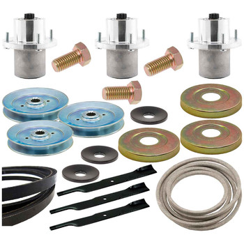 Complete Deck Moving Parts Maintenance Kit For Hustler TrimStar 60" Model 942276
