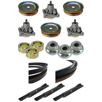 Complete Deck Moving Parts Maintenance Kit For Hustler SurferPro 48" Model 941617