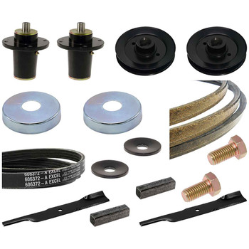 Complete Deck Moving Parts Maintenance Kit For Hustler Hustler Super S 36" Model 940288