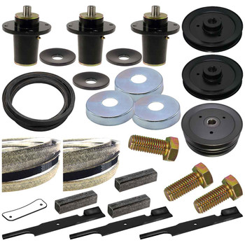 Complete Deck Moving Parts Maintenance Kit For Hustler Super SF 60" Model 943522